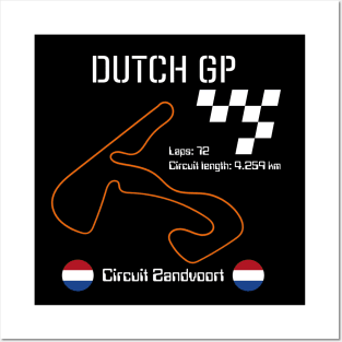 DUTCH GRAND PRIX, Formula 1, Circuit Zandvoort, F1 Posters and Art